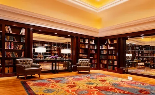 China's Top 3 Bibliophile Havens: Where Luxury Hotels Become Literary Retreats highest library marriott