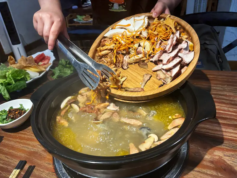 Taste of Tradition: A Journey At The Foot Of Songzanlin Monastery In Shangri-La yunnan hotpot