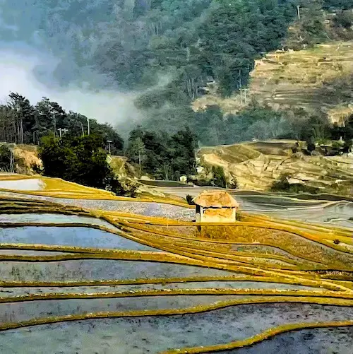 A Photographic Journey Through Rural Yunnan farmer house hani terraces