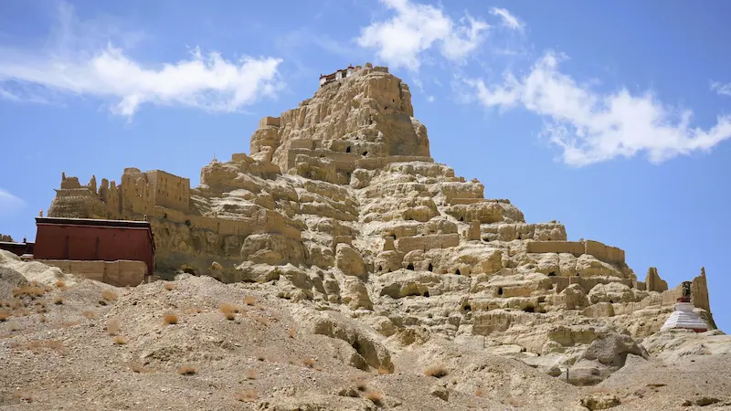 Travel Guide to Tibet guge kingdom view