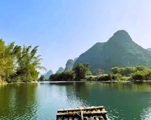 Discover Li River Guilin To Yangshuo & Beyond! bamboo rafting yulong river 1