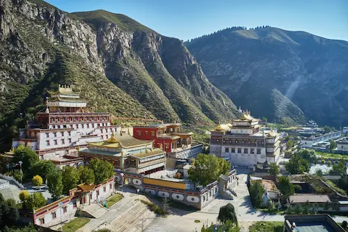 Private Hexi Corridor Silk Road Tours buddhist temple gansu