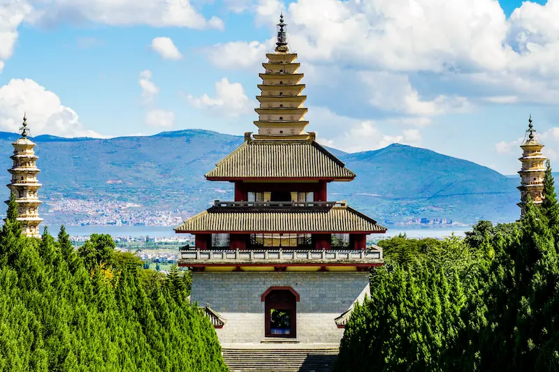 The Tea Horse Route Rêverie dali pagodas