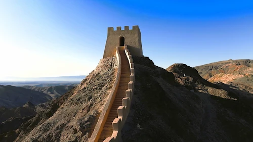 Private Hexi Corridor Silk Road Tours hanging wall gansu 1