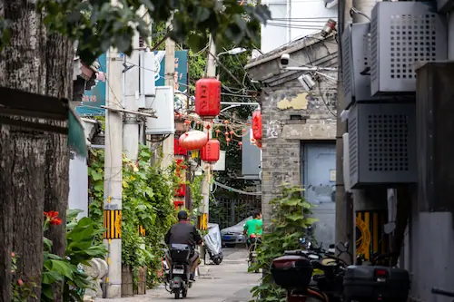 Private Tour Beijing To Great Wall hutong beijing