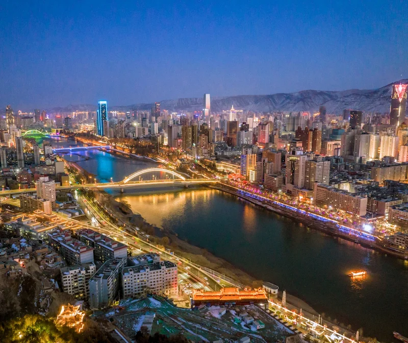 Rainbow Mountains,Warriors & Dunes lanzhou city 2