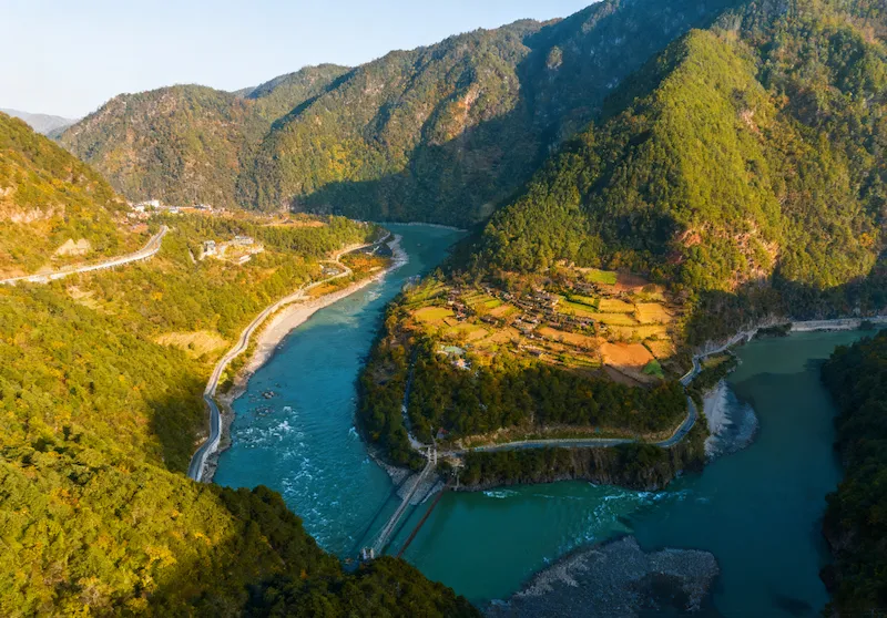 The Tea Horse Route Rêverie nujiang river yunnan 1