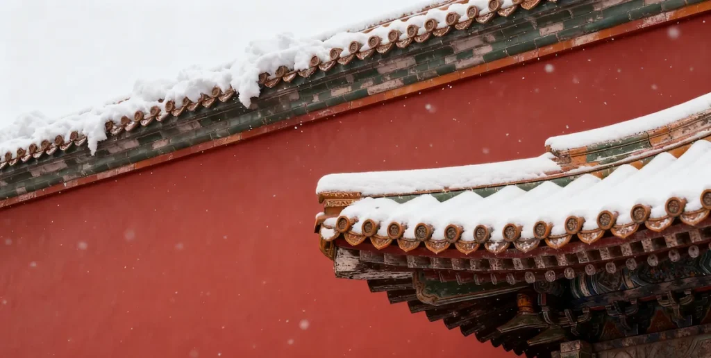 Best Time To Visit China: An Expert Guide roof forbidden city winter