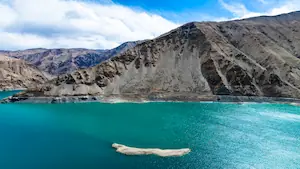 The Best Xinjiang China Tours xiabandi lake 1
