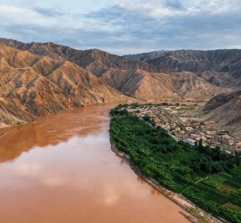 Rainbow Mountains,Warriors & Dunes zhongwei