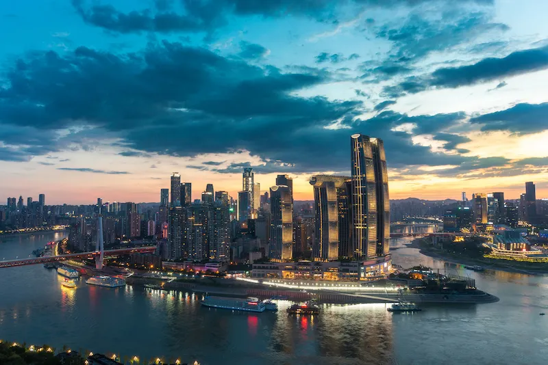 Chongqing: What to Visit | Part 4 chongqing skyline sunset