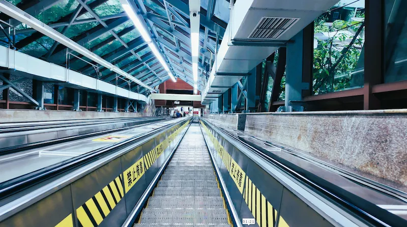 Chongqing: What to Visit | Part 3 crown escalator in chongqing