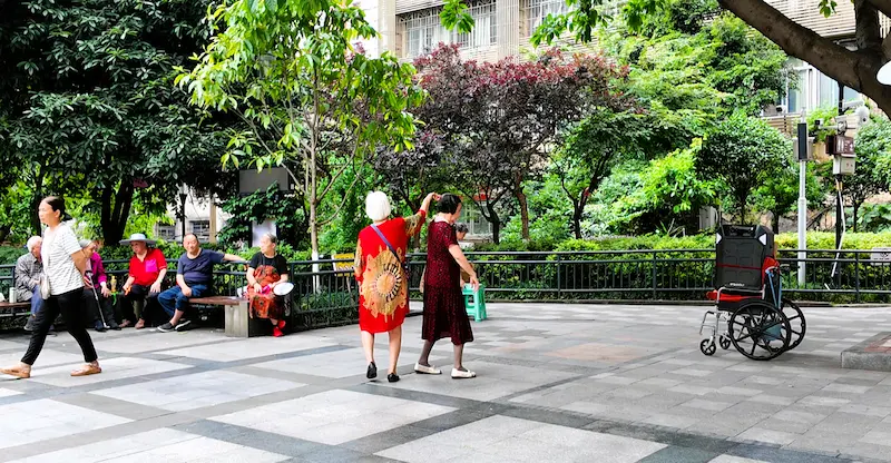Chongqing: What to Visit | Part 2 Chongqing square dancing
