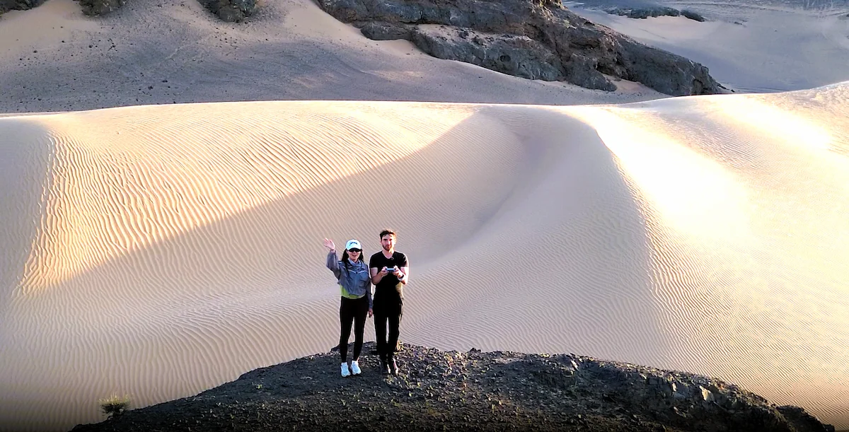Yin Mountains Frontier Expedition – Inner Mongolia yinshan desert drone view