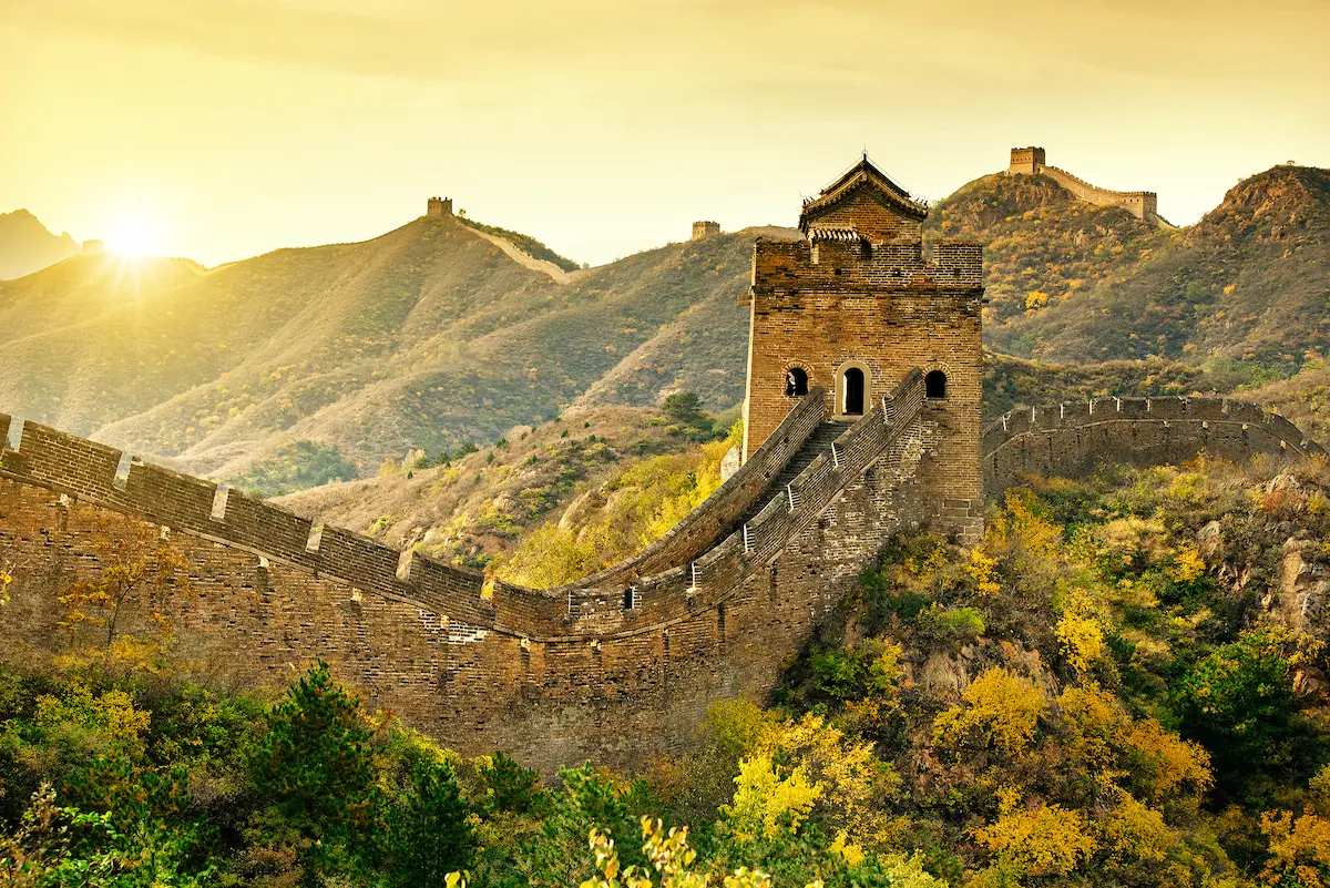History & Urban Splendor | 14-Day Private China Itinerary china great wall sunset