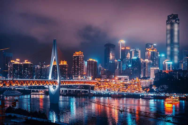 Peaks & Skylines | 15-Day Private China Itinerary chongqing neon punk view