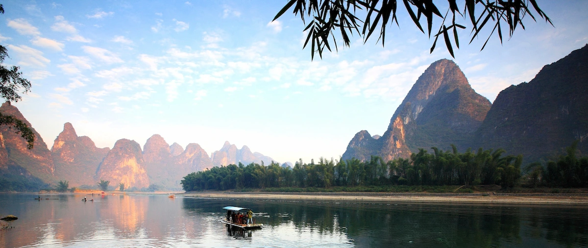 China Icons | 10-Day Private China Itinerary li river guilin bamboo rafts