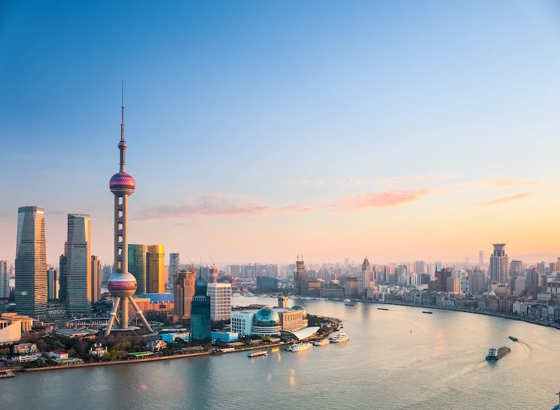China Icons | 10-Day Private China Itinerary shanghai bund at sunset