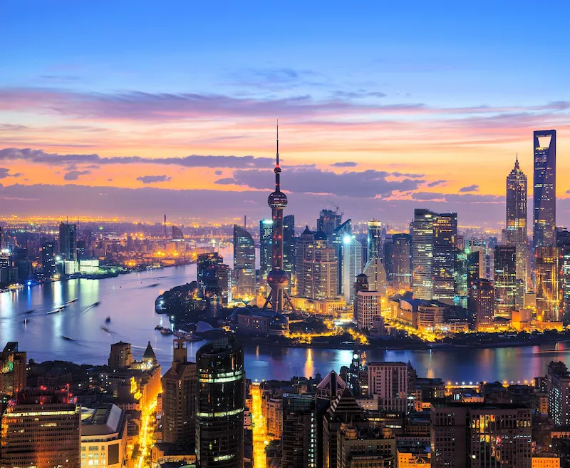 Realms of China | 15-Day Private China Itinerary shanghai cityscape