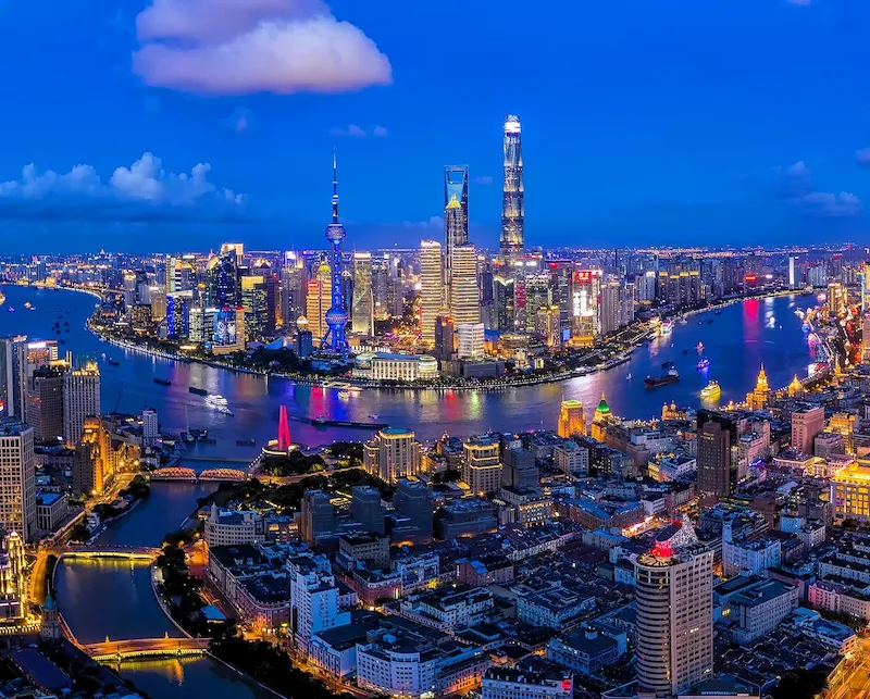 The Grand Panorama | 16-Day Private China Itinerary shanghai panoramic view huangpu river