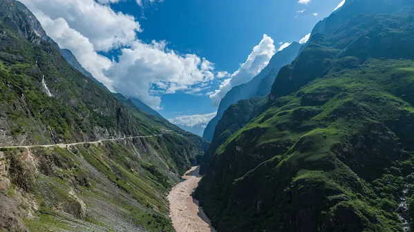 Peaks & Skylines | 15-Day Private China Itinerary tiger leaping gorge canyon view