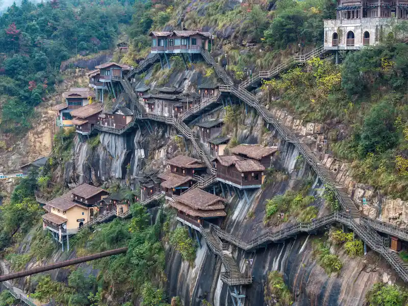 Guide to Wangxian Valley: The Valley of the Immortals cliff wangxian valley