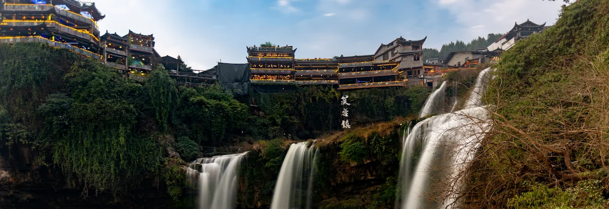 Furong Ancient Town Guide: The Hibiscus Town of Hunan furong ancient town waterfall daylight