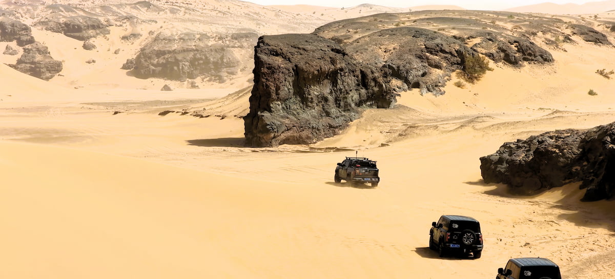 Classic China to the Nomads’ Land | Small Group Tour camel canyon yinshan sand storm